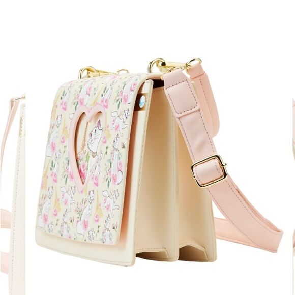 Loungefly Aristocats Duchess in Paris Floral AOP Crossbody (Exclusive) - Picture 3 of 8